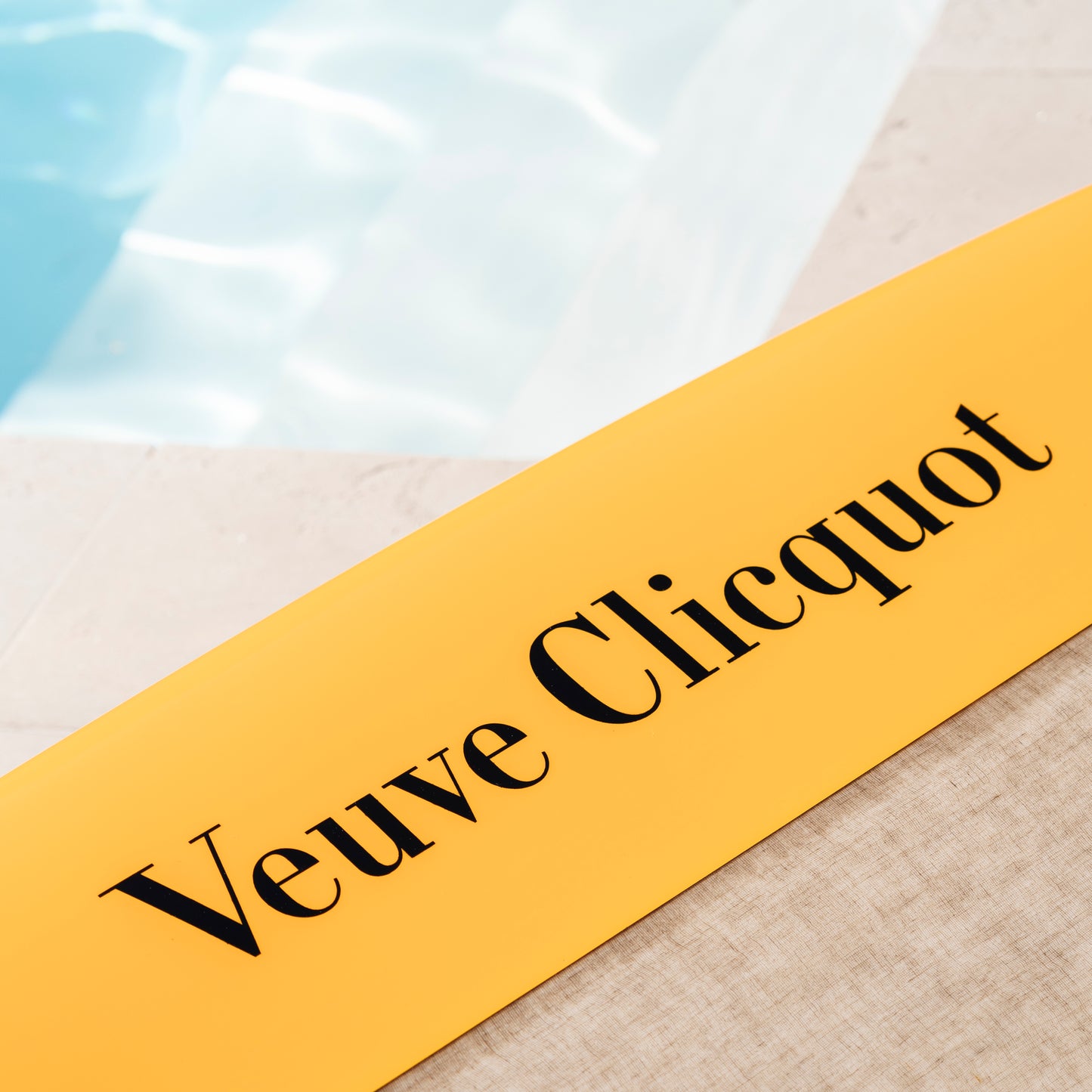Veuve Clicquot Surfboard