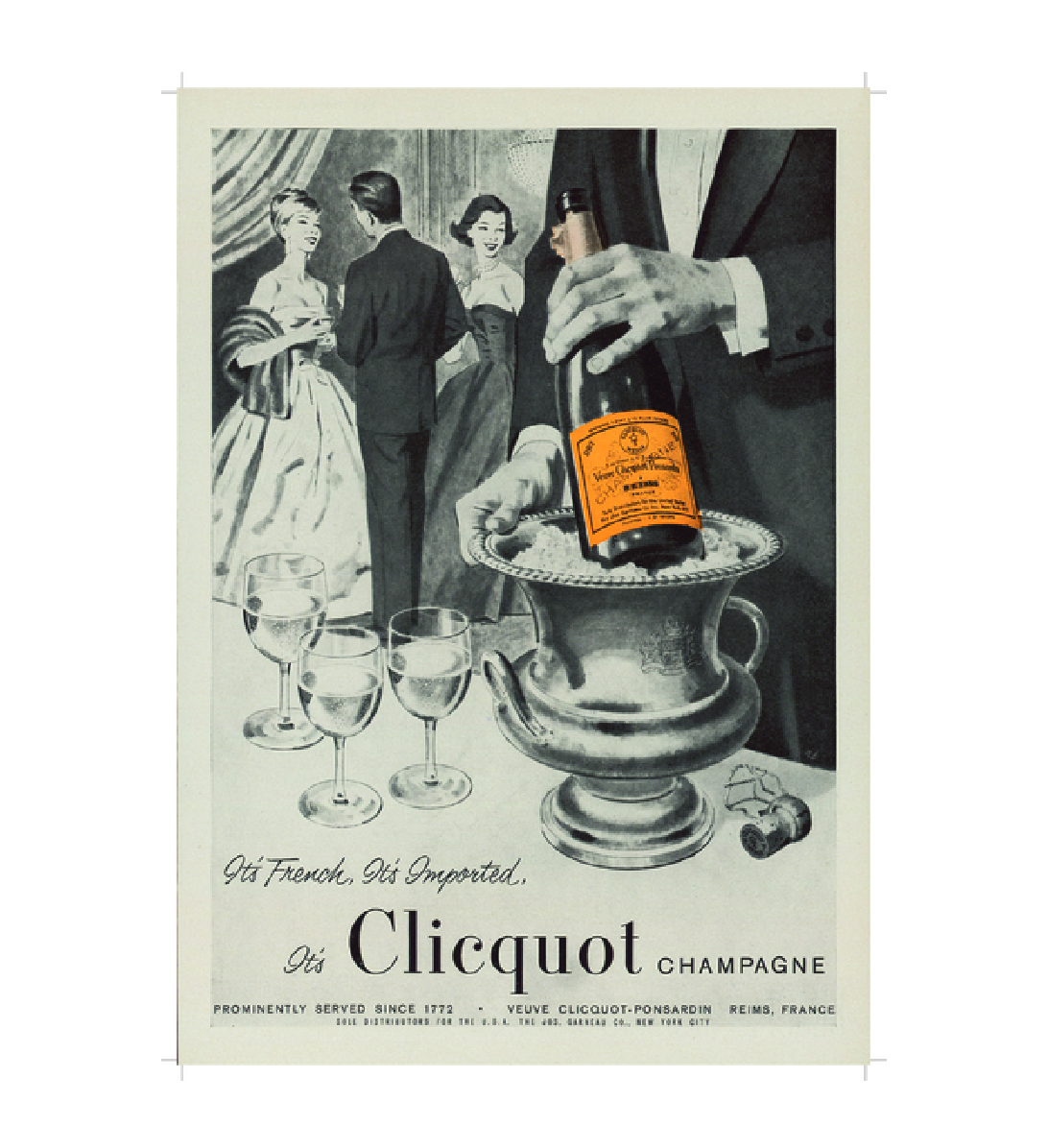 250th Anniversary Yellow Label Poster