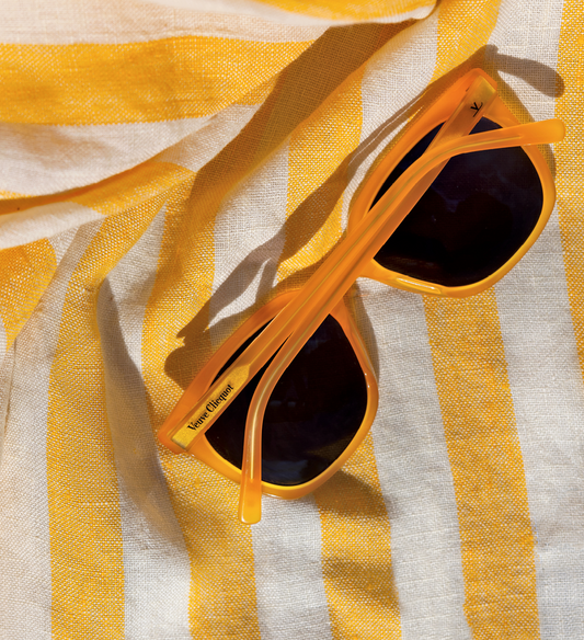 Veuve Clicquot Yellow Label & Vuarnet Sunglasses